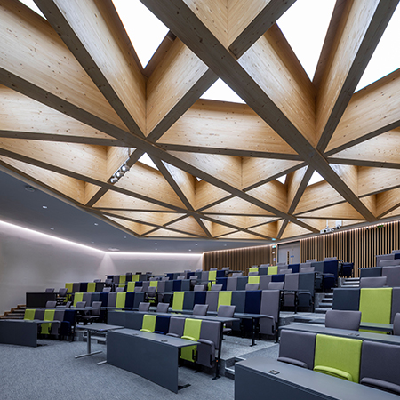 CPS seating for University of Birmingham lecture theatre
